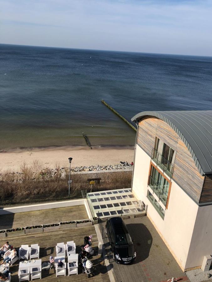 Na Klifie - Apartamenty Komfort, Widok Na Morze, Parking Ustronie Morskie Kültér fotó