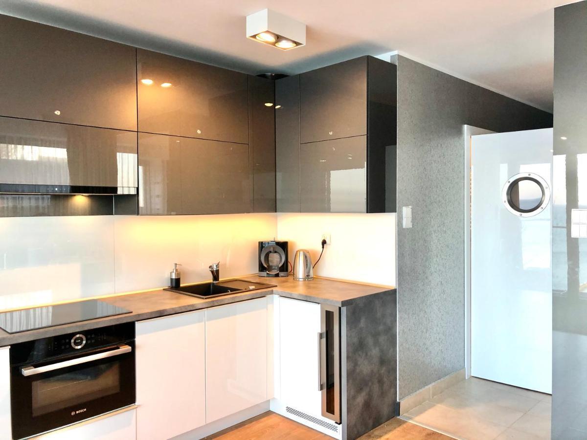 Na Klifie - Apartamenty Komfort, Widok Na Morze, Parking Ustronie Morskie Kültér fotó