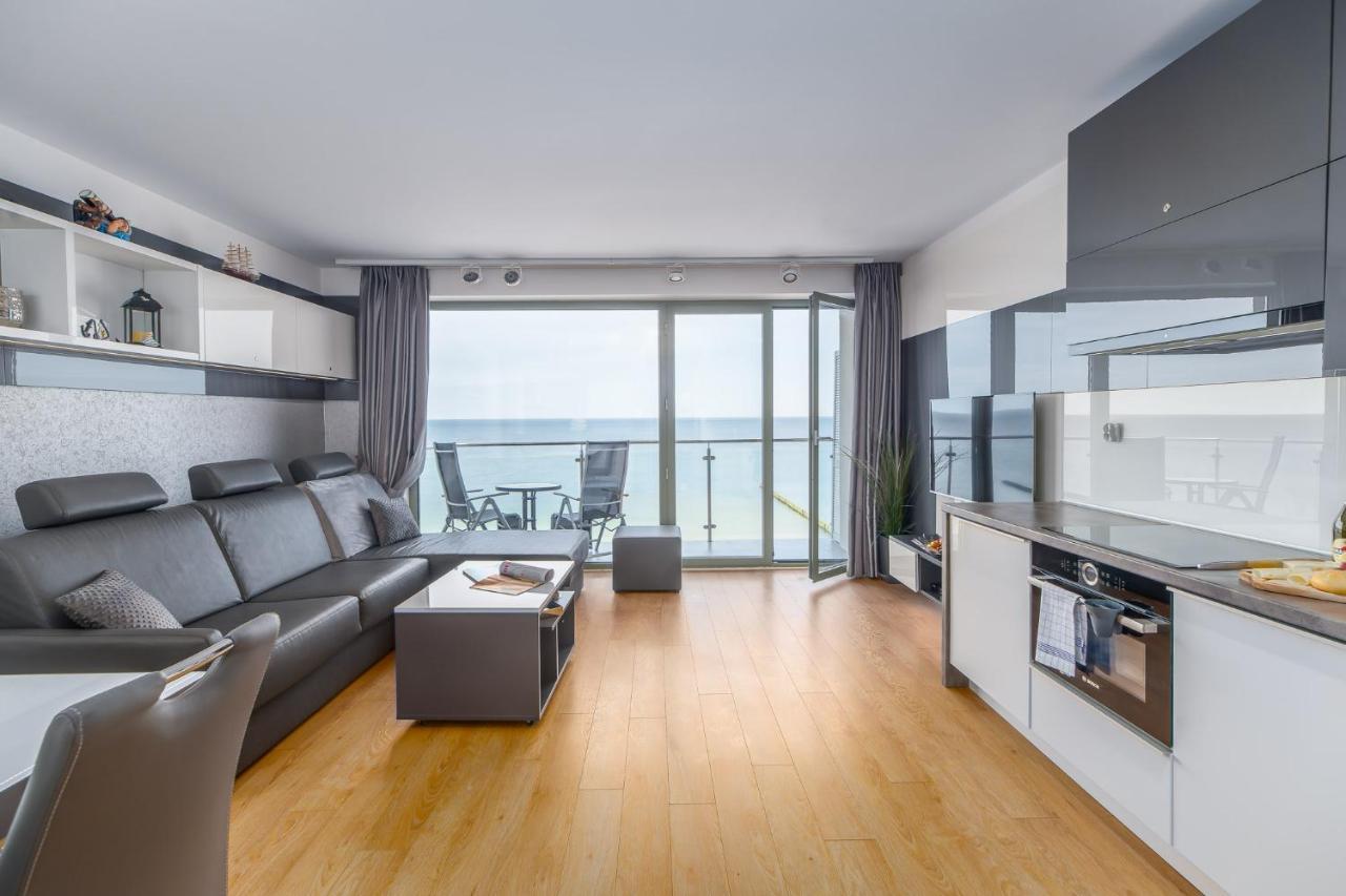 Na Klifie - Apartamenty Komfort, Widok Na Morze, Parking Ustronie Morskie Kültér fotó