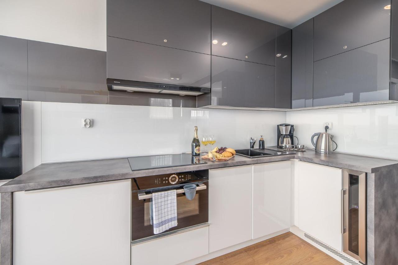 Na Klifie - Apartamenty Komfort, Widok Na Morze, Parking Ustronie Morskie Kültér fotó