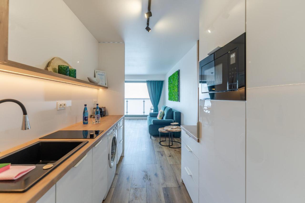 Na Klifie - Apartamenty Komfort, Widok Na Morze, Parking Ustronie Morskie Kültér fotó