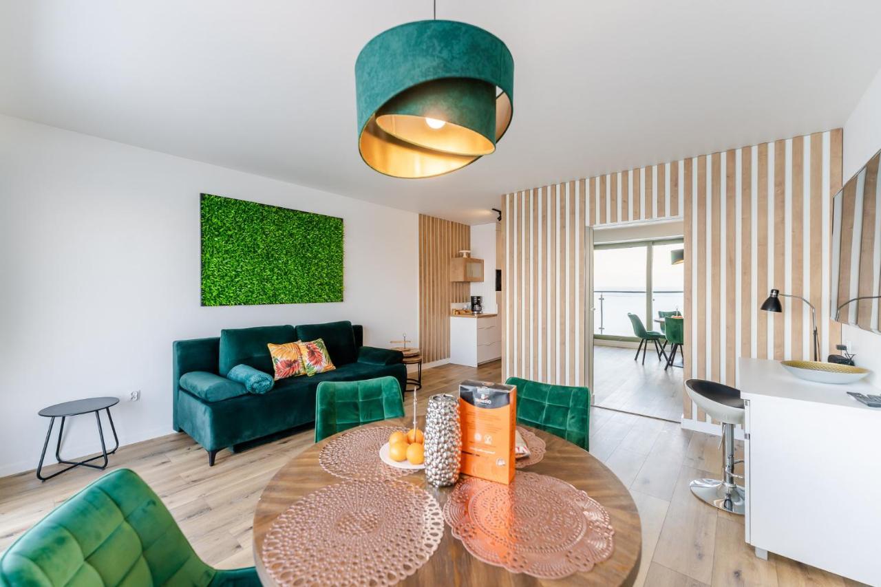 Na Klifie - Apartamenty Komfort, Widok Na Morze, Parking Ustronie Morskie Kültér fotó