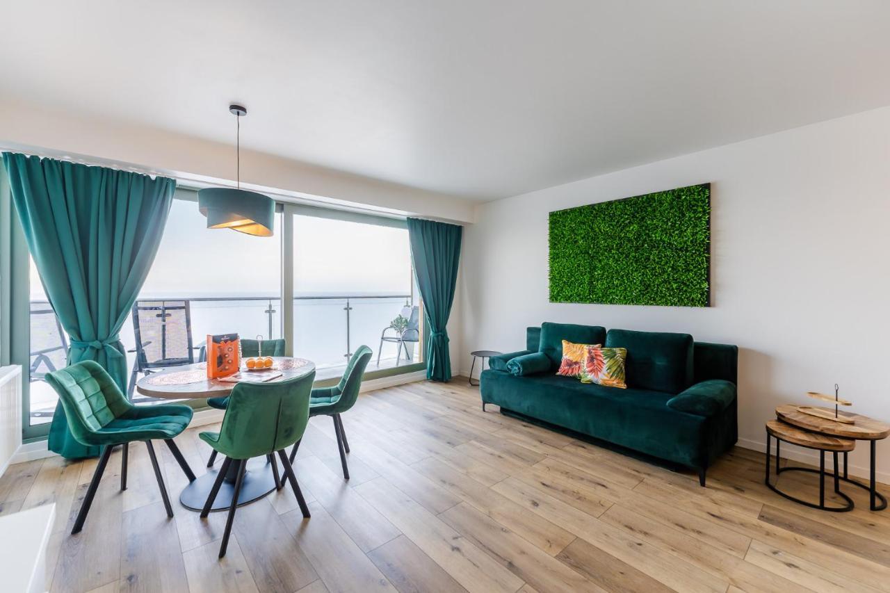 Na Klifie - Apartamenty Komfort, Widok Na Morze, Parking Ustronie Morskie Kültér fotó